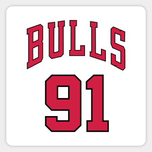 Home Rodman #91 Magnet